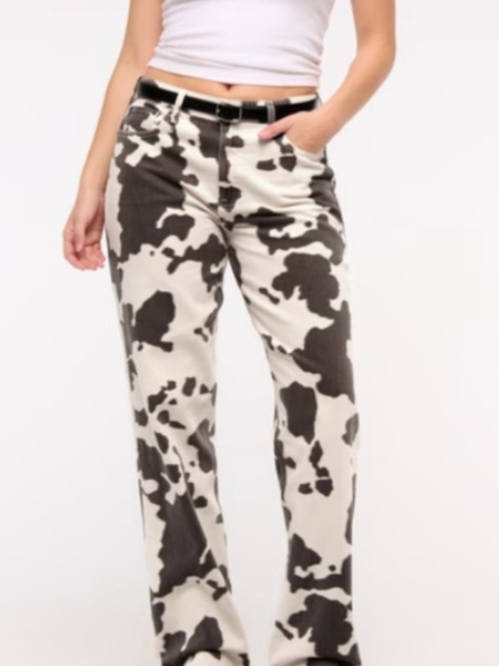 Abercrombie Curve Love Low Rise Baggy Jean